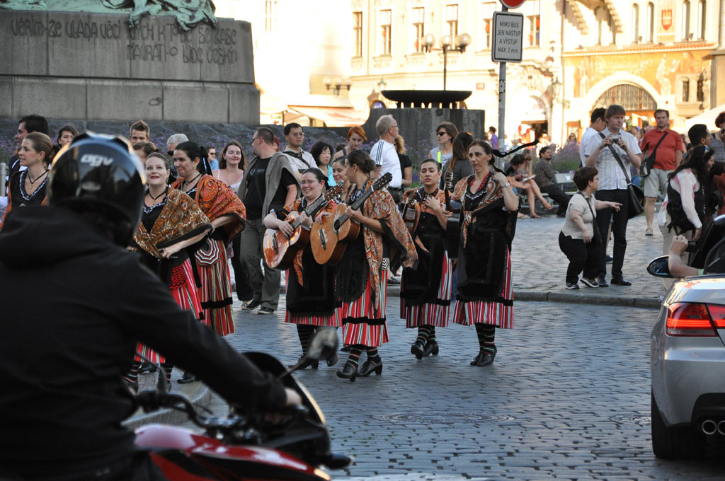 Костюмированное шествие в Праге