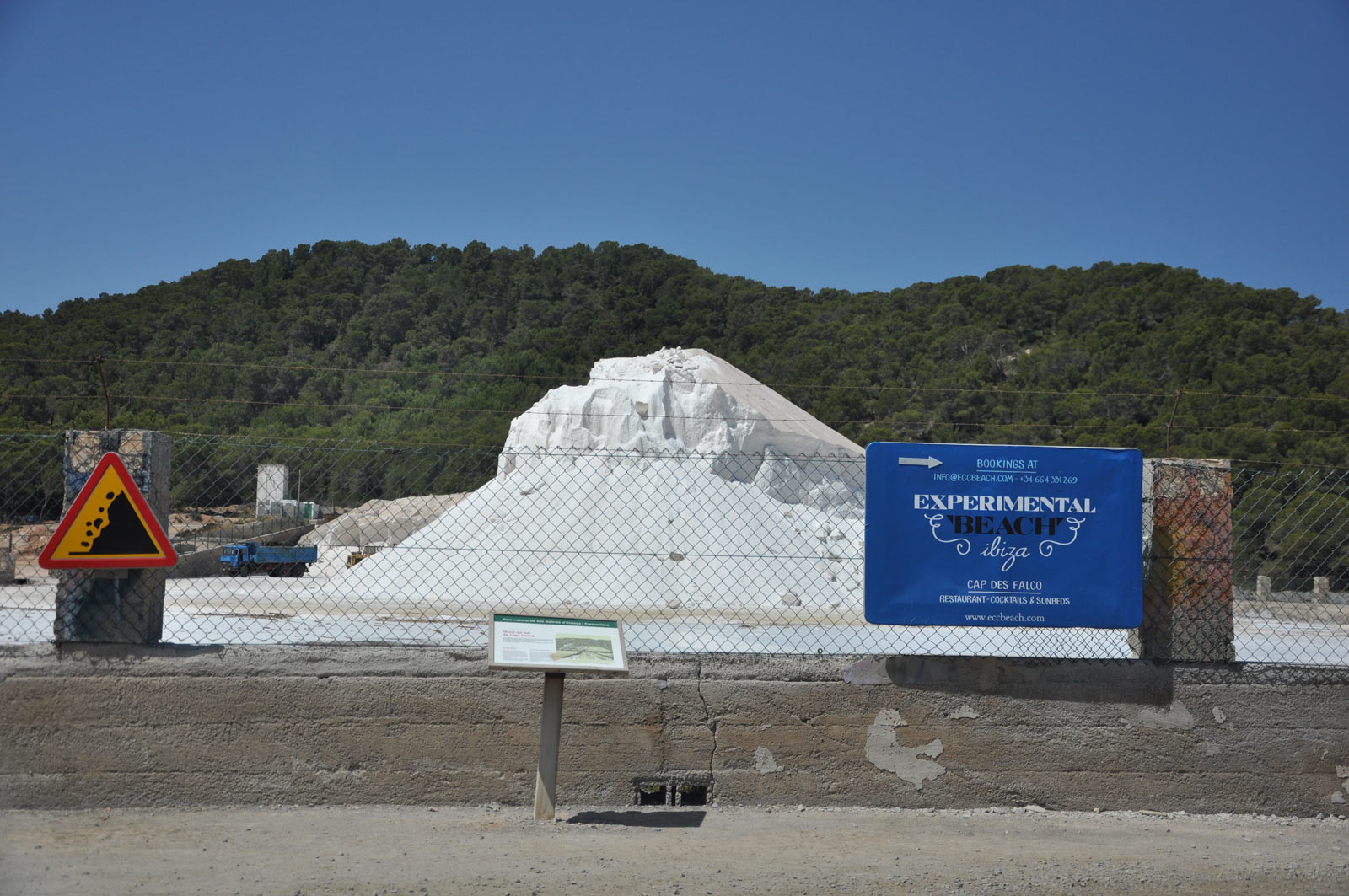 Гора соли на Ибице